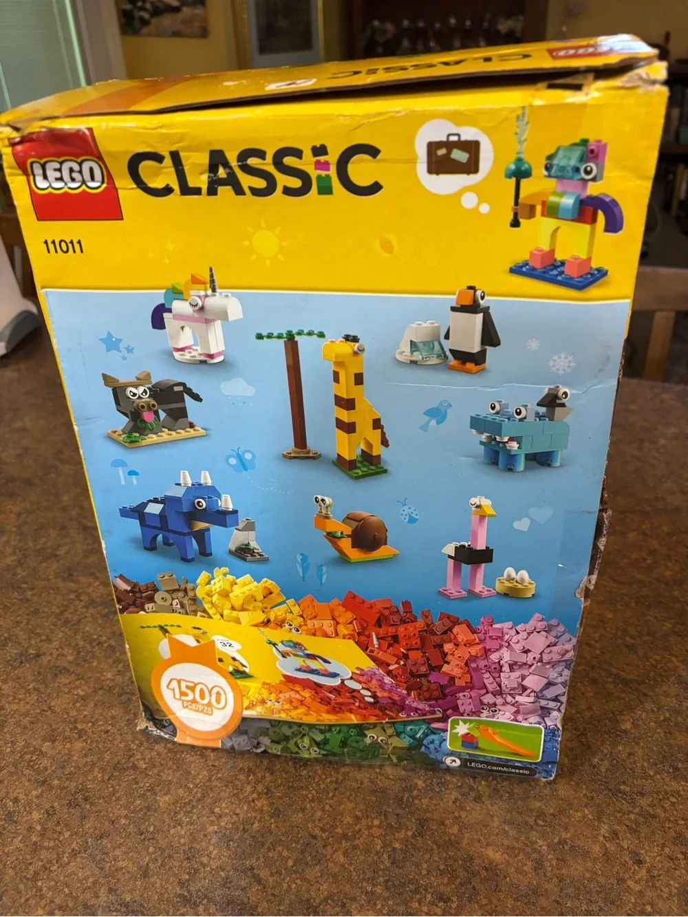 LEGO Classic Creative Building Set - 1500 Pieces
